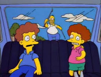 Simpsons Wrestling Ned Flanders